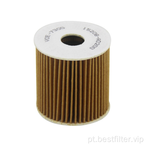 Peças do motor Filtro de óleo giratório Filtro hidráulico 15208-AD200